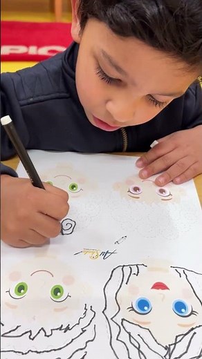 Line Tracing & Pattern Drawing Activity for Preschool Kids✏️🎨