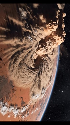 22K views · 550 reactions | A huge gigantic Storm on Mars seen from outer space 敖 #space #galaxy #StarsEverywhere #NASA #fblifestyle | Universe Wonders | Facebook