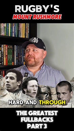 Part 3 of picking our Mount Rushmore of rugby fullbacks. Another obvious choice that we both agreed on. What do you think? #rugby | Real Rugby | Facebook
