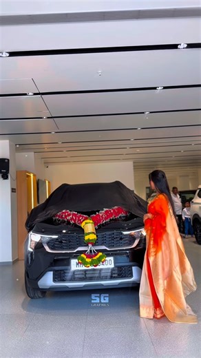 𝐃𝐄𝐕𝐘𝐀𝐍𝐈 on Instagram: "“Finally, my own car 🧿❤️ Hard work pays off – and this new car is the proof.” #blessed #newcar #kiasonet #newcarnewjourney #caropening"