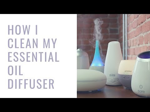 How I Clean My Essential Oil Diffuser (Takes just minutes)
