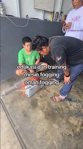 Tutorial on Turning on the Infogg Fogging Machine #omahfogging #fogging #infogg