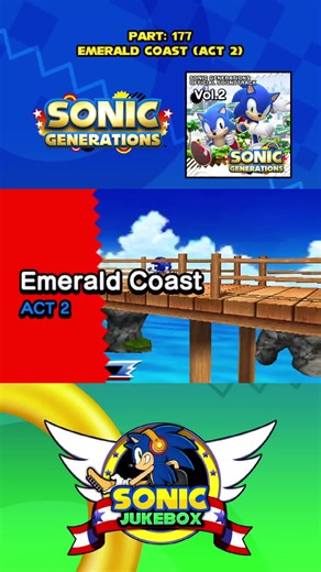 Sonic Generations 3DS Emerald Coast Act 2