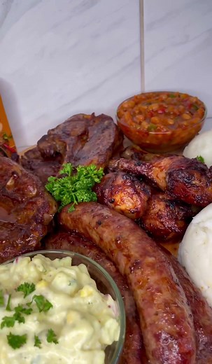 I believe in an unforgettable meal! A great dinner night is made up of good food and good company. In order to enhance my meal’s superb flavour and incredible taste, I added Rajah mild and spicy. . . . . . . #fyp #viralvideo #foodtiktokfood #meals #easyrecipesathome #platter #meatlover #ceboskitchenstudio