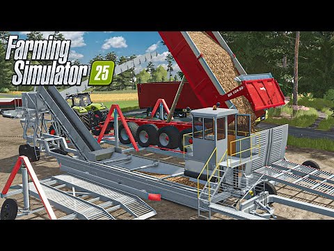 Giant Machinery to LOAD your trucks more Easily | Farming Simulator 25
