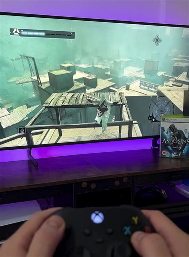 Ac 1 On Xbox Series 😍 #assassinscreed #clipacworld #xboxseriesxs #4k #ac1