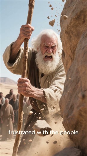 Why was Moses not allowed to enter the promised land