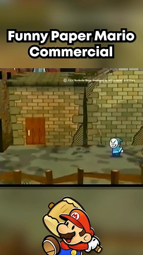 22K views · 370 reactions | Fully old Paper Mario GameCube commercial  #papermario #nintendo #gamecube | Cakehoarder | Facebook