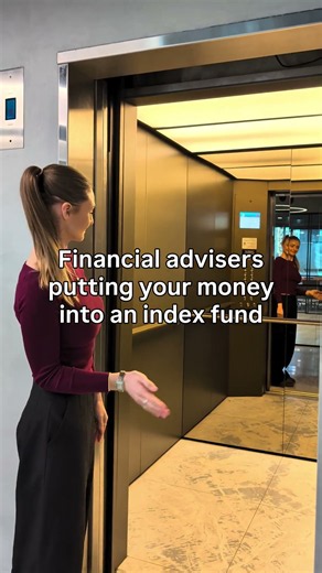 Financial advisers putting your money into an index fund...