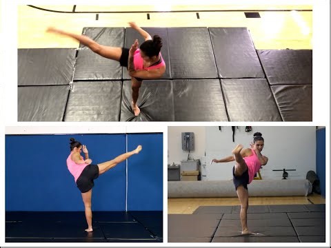 Female Fighter High Kick Reference for Animation | Realtime 30fps | Animation Body Mechanics