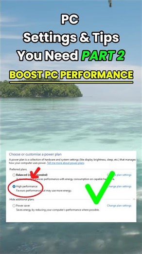 PC TIPS PT2 - Boost Pc Performance #pcsettings #pc #pctips #pcgaming #gaming #foryou #shorts #fyp