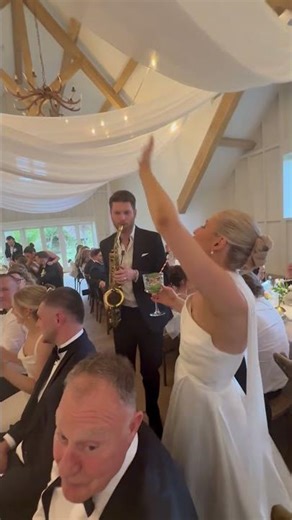 I Wanna Dance With Somebody (Wedding Breakfast) | James Sax at Hyde House #weddingsax
