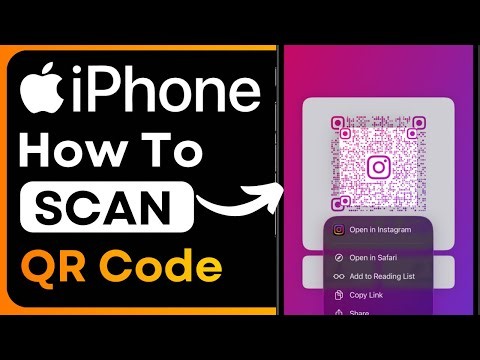 How to Scan QR Code on iPhone (2026) | iPhone QR Code Scanner | Scan QR Code with Camera