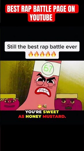 KETCHUP vs MUSTARD 🤣🔥 #battlerap #shorts #viral #foryoupage