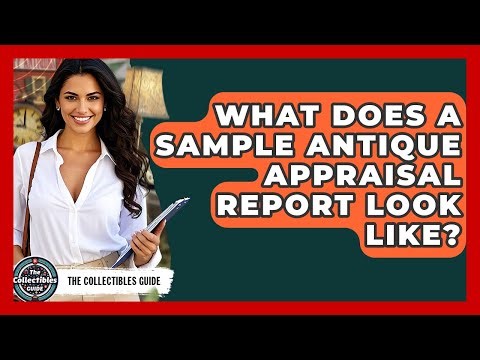 What Does A Sample Antique Appraisal Report Look Like? - The Collectibles Guide