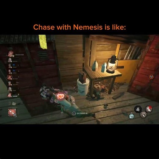 Chase with Nemesis... #dbd #deadbydayligiohtcheat #deadbydaylight #dbdclips