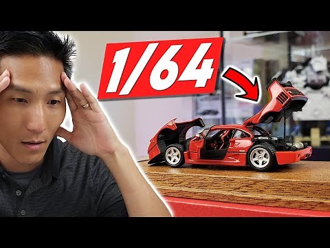 The ULTIMATE Ferrari F40 LM Die-Cast | 1/64 PGM Models Fully Open!