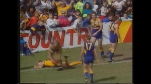 John Worsfold from the west coast eagles highlights | Brawls,crashes and fights.