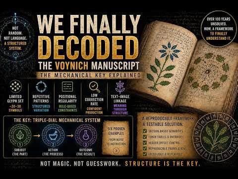 The Voynich Manuscript Decoded: A Reproducible Decoding Framework