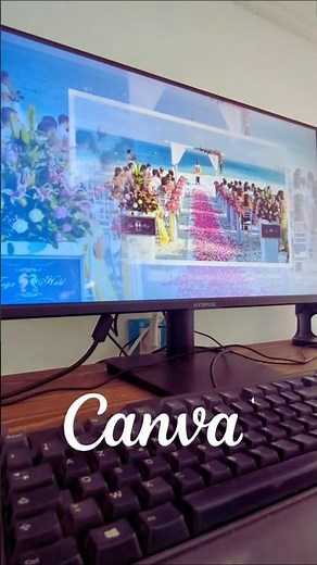Make a Professional Slideshow Video in Canva #canva