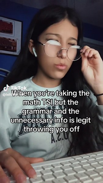 The Math TSI was…creative. #TSI #mathtsi #math #finalsweek #finals #lastweekofschool