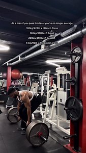 As a man once you pass this level you are no longer average Did you pass? | Powerfuelled Online Coaching