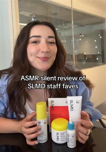 Which SLMD products are your favorites? 🥰🤗 #slmdskincare #skintok #acneskincare #antiagingskincare #asmr