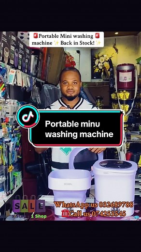 Portable Mini Washing Machines - Ultimate Laundry Convenience!