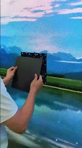 P1.86mm ultra thin LED display front maintenance module disassembly and assembly #leddisplayfactory