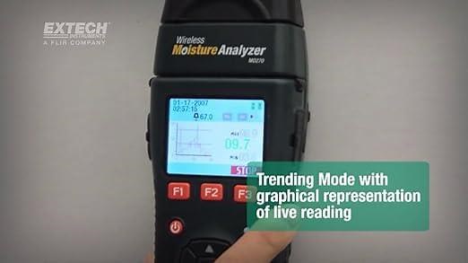 Extech MO270 Wireless Combination Pin\/Pinless Moisture Meter