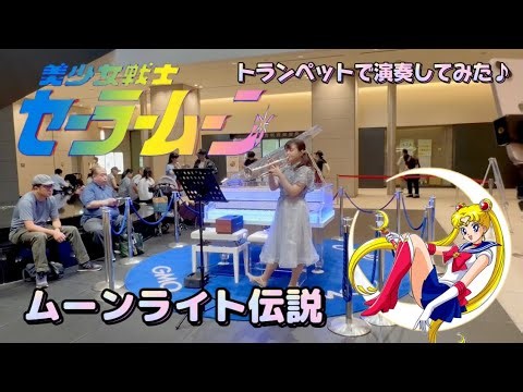 ムーンライト伝説🌙【美少女戦士セーラームーン】SailorMoon"Moonlight Legend"-トランペットで吹いてみた-Trumpet Cover-
