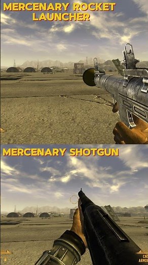 Another Millennia Weapon Showcase : mercenary rocket launcher and mercenary shotgun