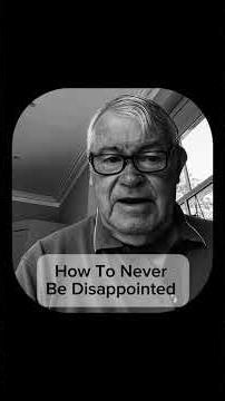 How To Never Be Disappointed Again | Jim Rohn Motivation #motivation #mindsets #winnersmindset