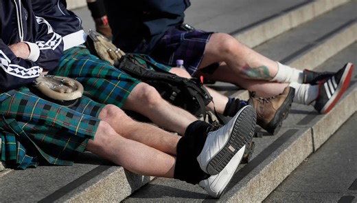 Dressed to the kilt: Scotland fans get FIFA approval to don traditional sporrans at World Cup games