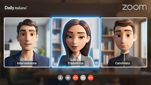 🇮🇹 Basic Italian Job Interview – Domande e Risposte (With English Translation) #learnitalianlanguage #italy #learnitalianonline #learnitalian #animated | Daily Italiano
