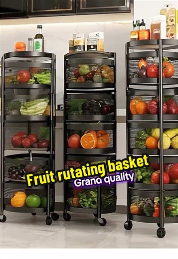 Rotating Fruit Basket - AI Generated Visuals
