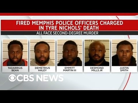 5 fired Memphis officers charged with murder of Tyre Nichols | Special Report
