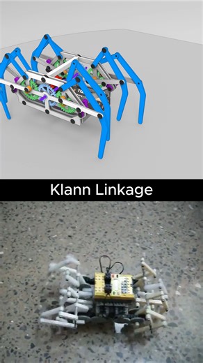 Klann Linkage #manufacturing #3ddesign #productdesign #automation #mechanism #machine #engineering #mechanical #mechanic | Breno Cruz