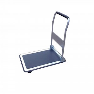 [Hot Item] Folding 4 Wheels Trolley Hand Truck Foldable Cart Plastic Load 150kg