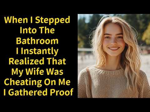 The Moment I Entered the Bathroom, I Knew My Wife Was Cheating — So I Started Planning My Next Move
