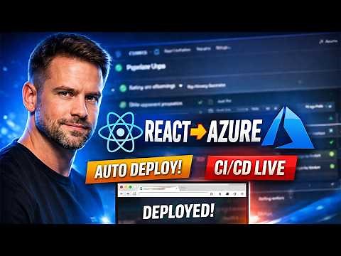 Deploy React to Azure Web App with Azure DevOps CI/CD (Step-by-Step)
