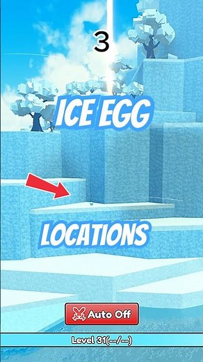 All Ice Egg Locations in Catch a Monster #catchamonster #roblox