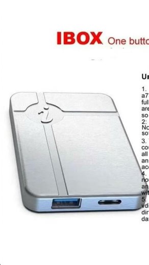 ALAT SOFTWARE IBOX ORIGINAL