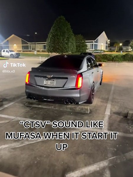 CTSV Sound Like Mufasa When It Starts Up