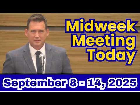 JW Midweek Meeting | September 8 - 14, 2025 | United States