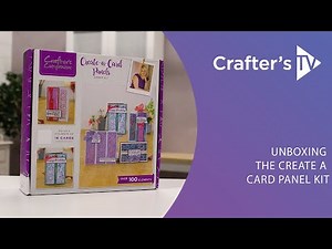 Monthly Craft Kit #45: Create-a-Card Panels - Unboxing