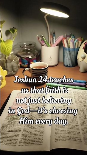 Joshua-24 Choosing God, every single day🌿✨#Joshua24 #BibleStudy #BibleReading #BibleJournaling #fyp