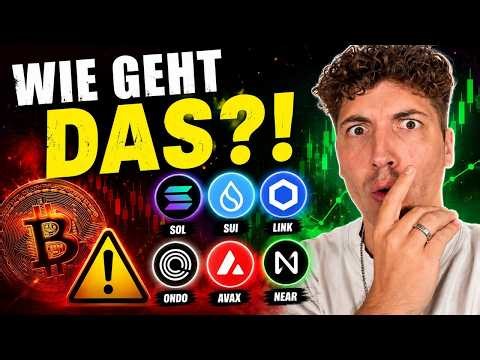 Warum steigen Altcoins... obwohl Bitcoin gefährlich aussieht? (Wie lange noch?)