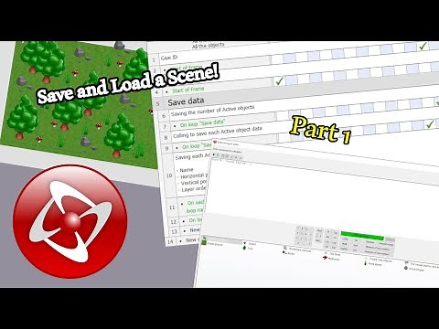 How to Save & Load Scenes in Clickteam Fusion 2.5! || Part 1: Saving Active's data