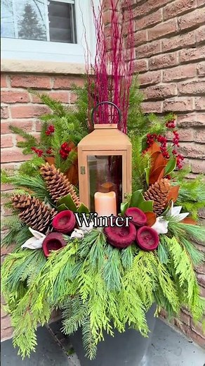 Planter Seasons: Spring → Summer → Fall → Winter Transformation 🌸☀️🍂❄️